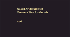 Desktop Screenshot of gourdartsouthwest.com